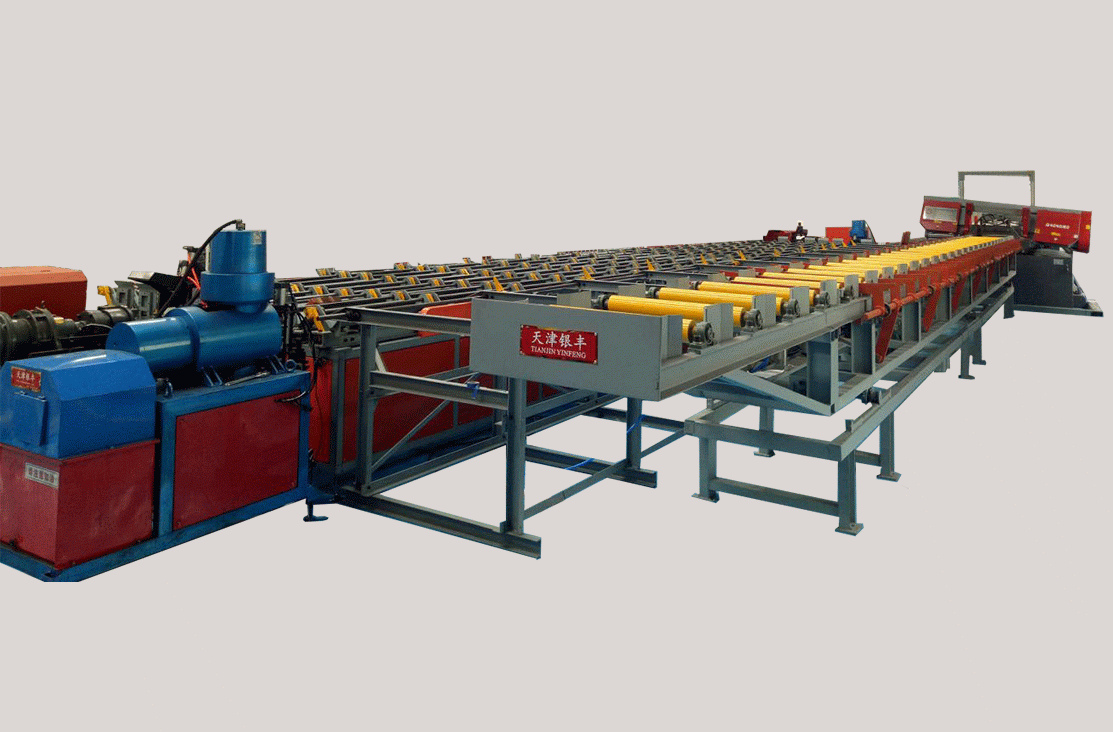 Smart Rebar Sägen- und Threading -Produktionslinie