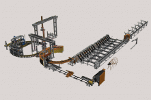 Smart Shield -Segmentproduktionslinie