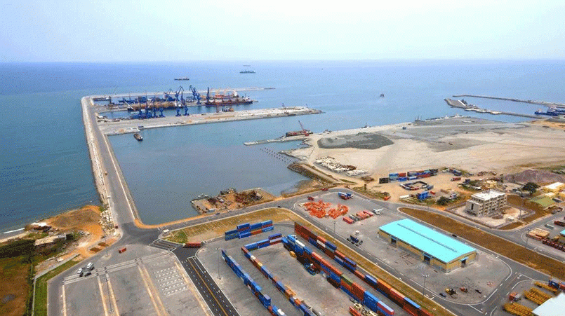 Bata -Hafen von Äquatorialguinea
