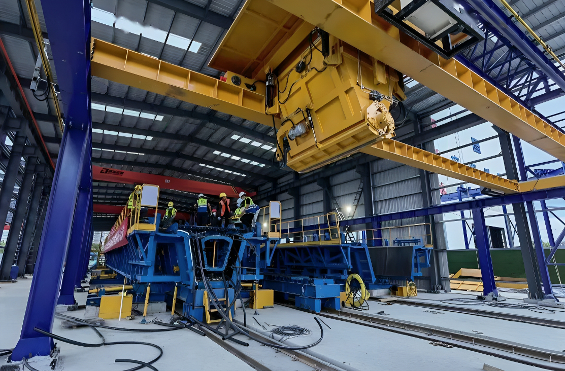 Smart Prefabricated Bridge Production Line