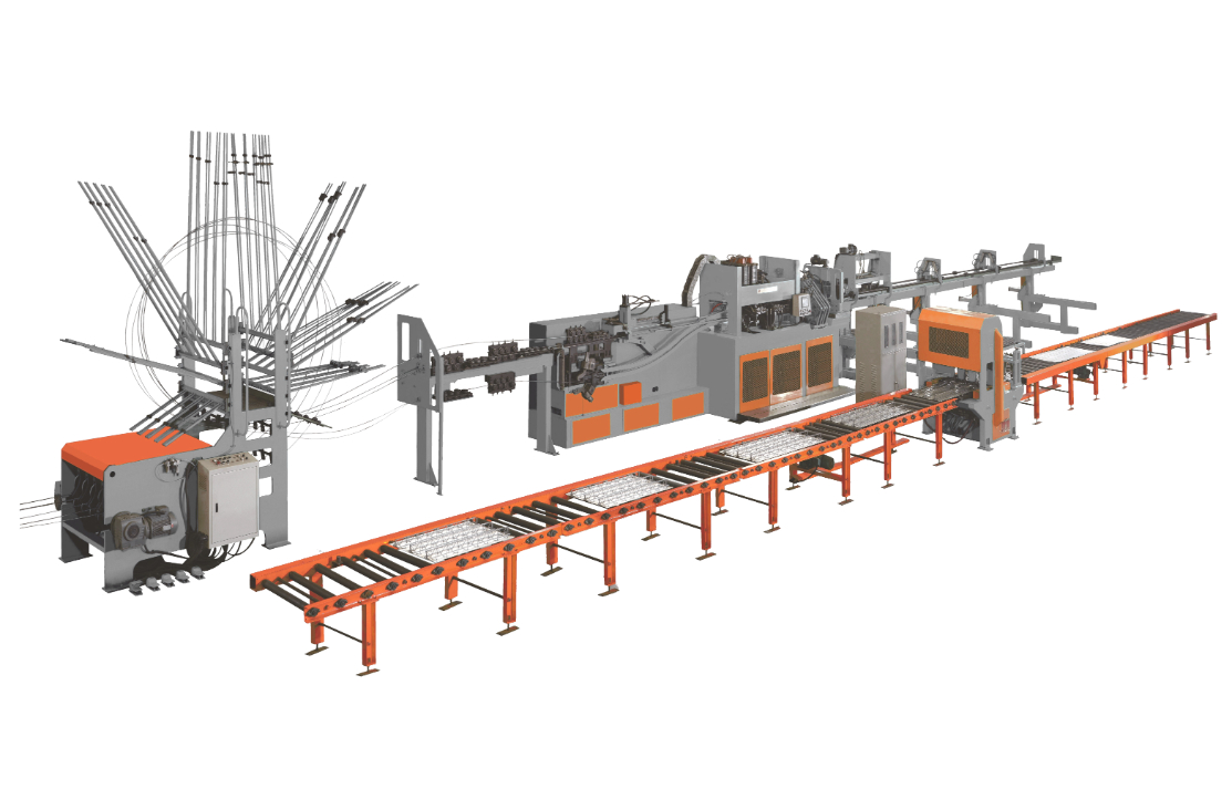 Smart vorgefertigte Betonkomponentenproduktionslinie